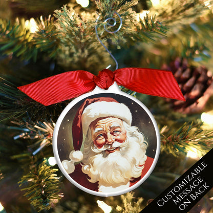 Mid Century Christmas Ornaments - Vintage Santa Clause, Retro, 1950's