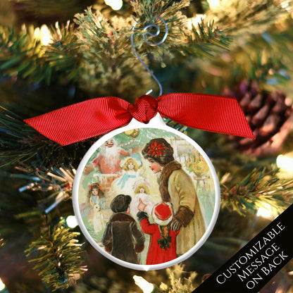 Victorian Christmas Ornaments - Handmade, Decorations, Vintage, Bauble