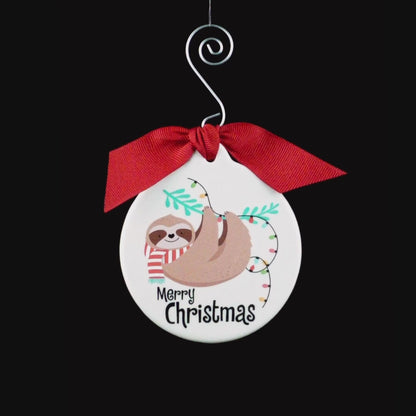 Penguin Ornament - Custom, Baby First Christmas, Boy, Personalize