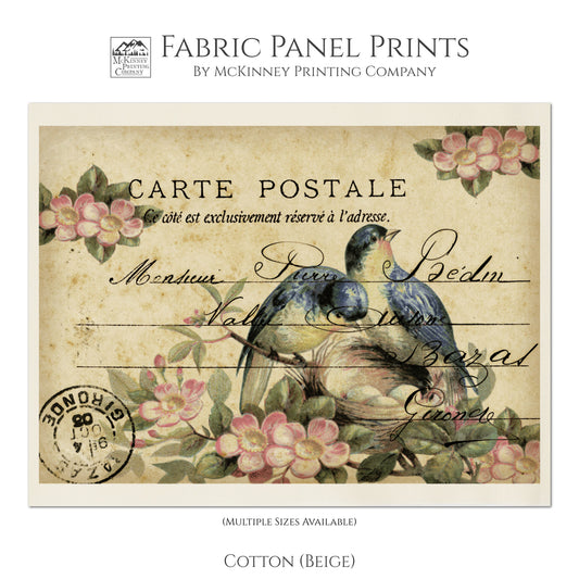 Floral Patches - Fabric Panels, Shabby Chic, Small Print Quilt Block, –  McKinney Printing Company, LLC