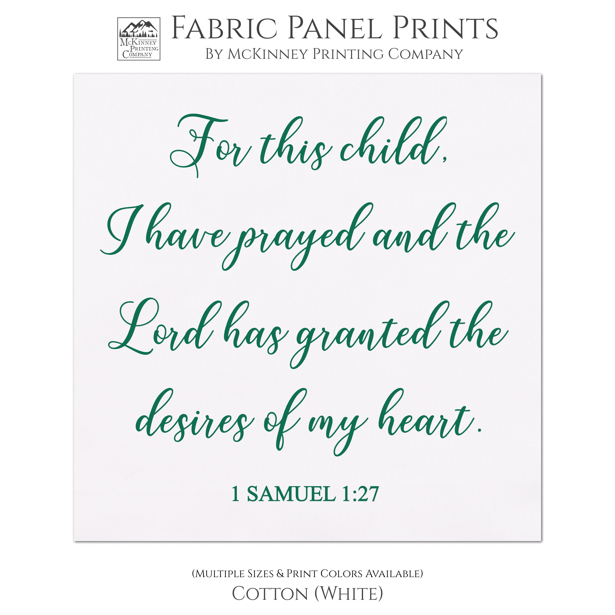 Bible verse baby online quilt