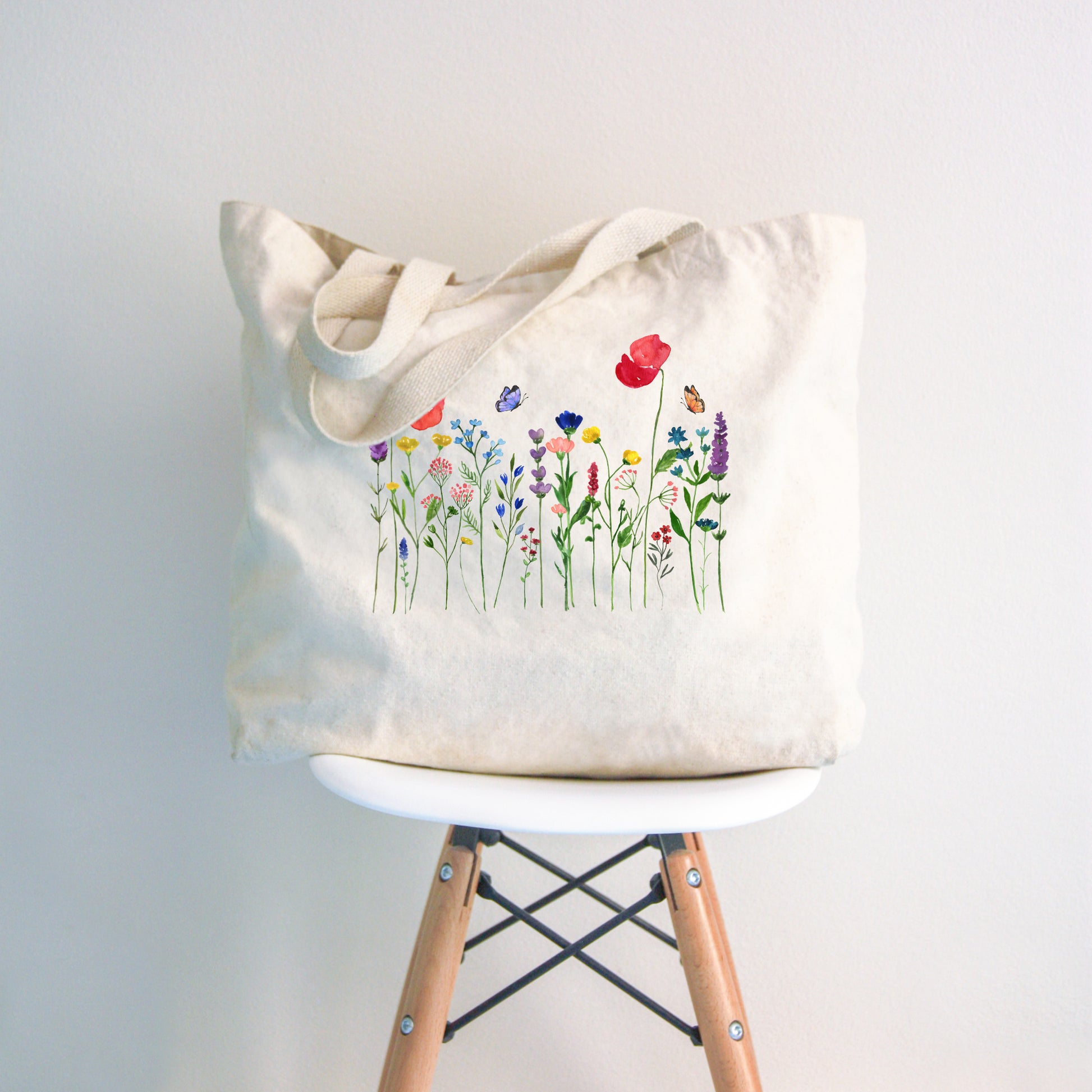 Canvas Tote Bag Tote Bag Aesthetic Cute Tote Bag Floral 